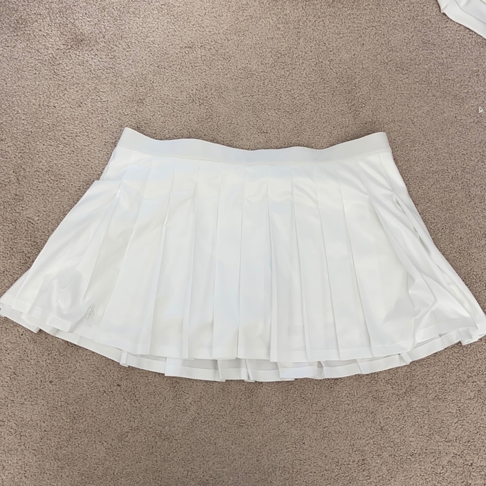 Ralph Lauren white tennis skirt